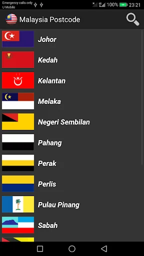 Malaysia Postcode