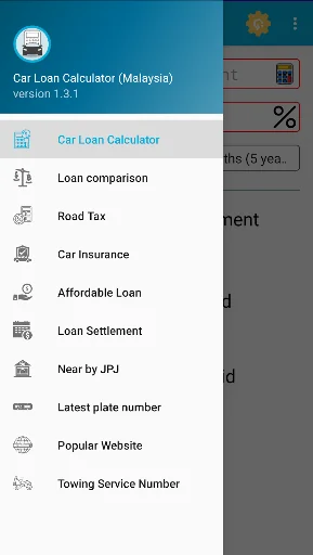 Car Loan Calculator (Malaysia)