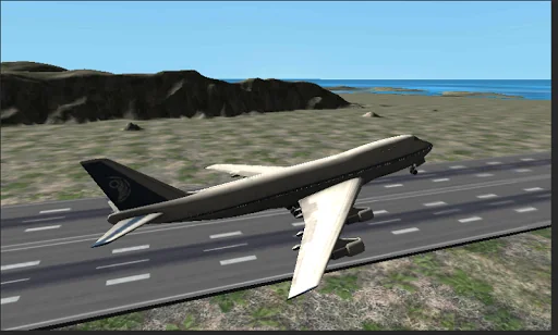 Airplane Flight Simulator 3D screenshot 1