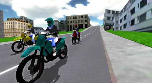 City Bike Racing 3D screenshot 1