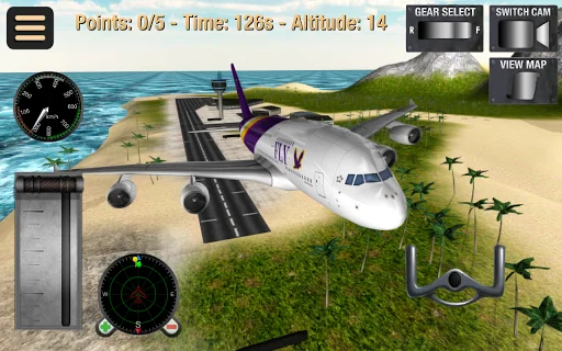 Flight Simulator: Fly Plane 3D screenshot 1