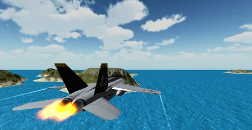 F18 Fighter Flight Simulator screenshot 1