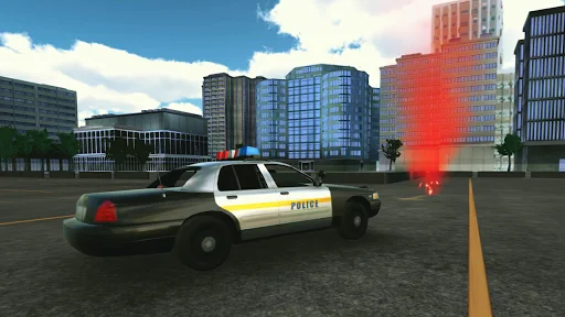 Police Car Driving Academy