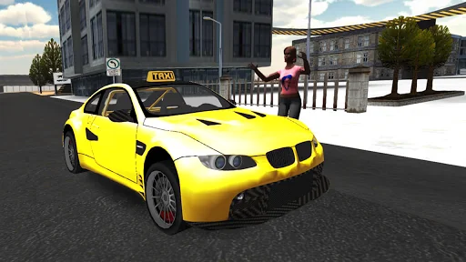 City Taxi Driving Simulator 3D screenshot 4
