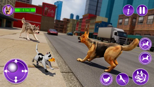 Dog Simulator Pet Dog Games screenshot 1