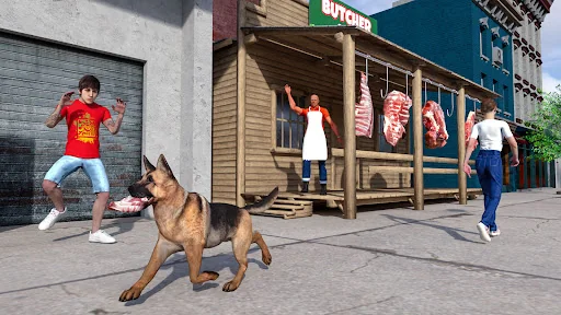 Dog Simulator Pet Dog Games screenshot 2