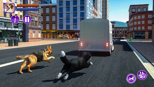 Dog Simulator Pet Dog Games screenshot 3