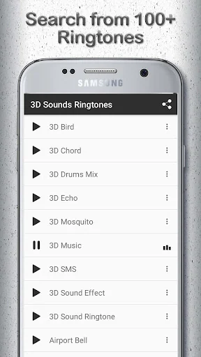 3D Sounds Ringtones screenshot 2