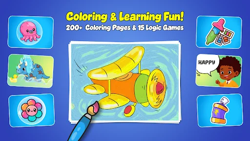 Kids Coloring & Brain games