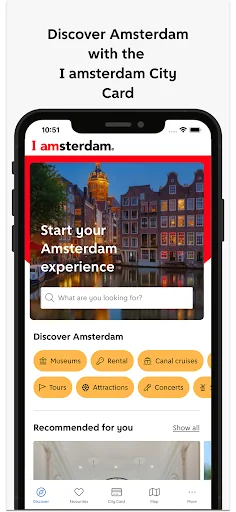 I amsterdam city card screenshot 2