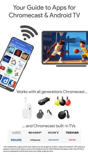 Apps for Chromecast & TV screenshot 1