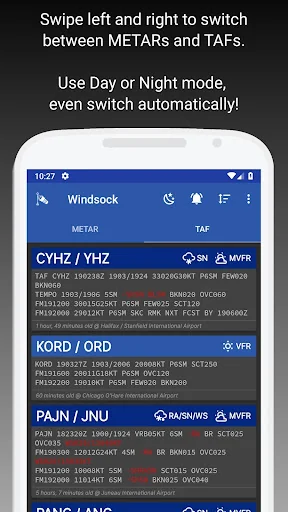 Windsock - Automatic METAR/TAF screenshot 2