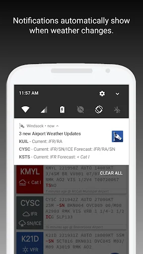 Windsock - Automatic METAR/TAF screenshot 3