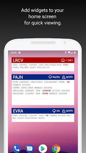 Windsock - Automatic METAR/TAF screenshot 4