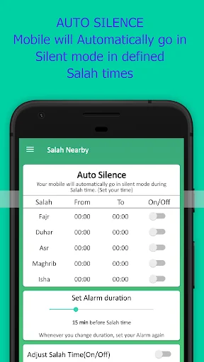 Salah Nearby( Prayer times /Sa screenshot 2
