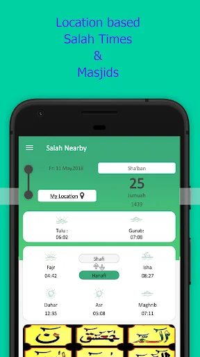 Salah Nearby( Prayer times /Sa screenshot 3