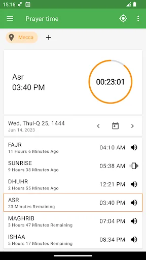 Hijri Calendar & Prayer Times screenshot 3