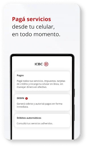 ICBC Mobile Banking Argentina screenshot 2