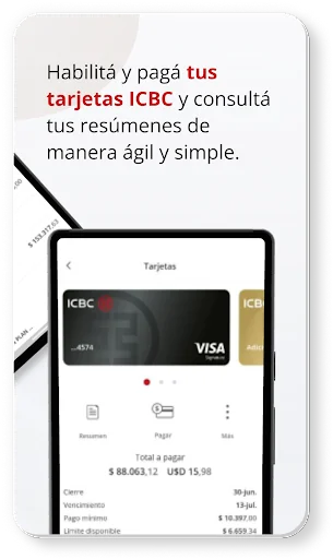 ICBC Mobile Banking Argentina screenshot 4