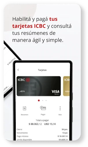 ICBC Mobile Banking Argentina screenshot 4