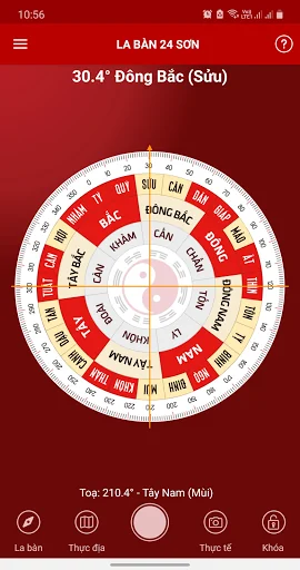 La ban Phong thuy - Compass screenshot 3