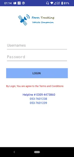 Faros Vehicle Tracking