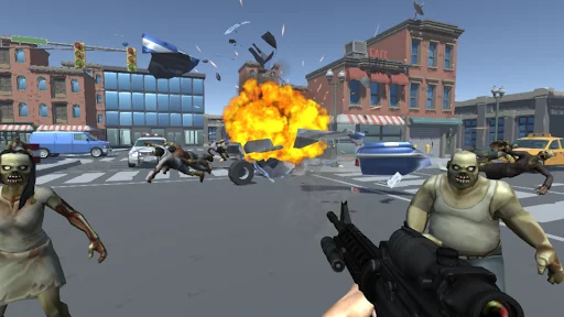 Zombie Shooting 3D Offline fps