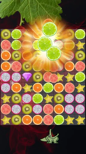 Fruit Gator: Merge Tiles Drop