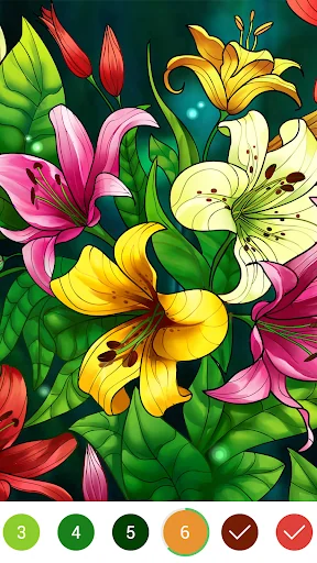 Coloring Book: Color by Number screenshot 1