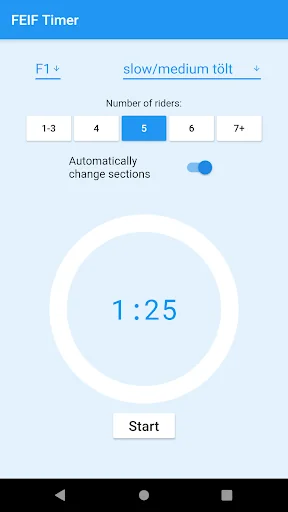 FEIF Timer