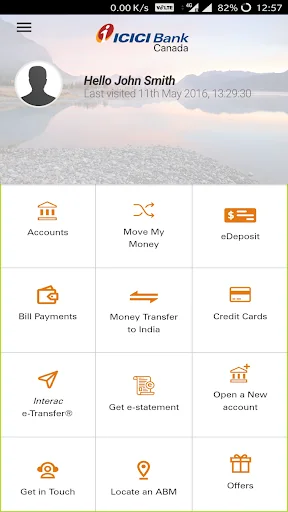 ICICI Bank Canada iMobile