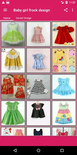 Baby girl frock design