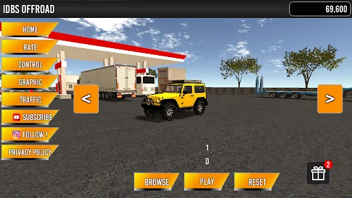 IDBS Offroad Simulator
