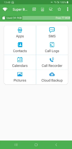 Super Backup & Restore screenshot 1
