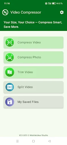 Video Compressor &Video Cutter screenshot 1