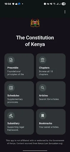 Kenyan Constitution