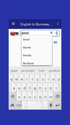 English to Burmese Dictionary screenshot 2