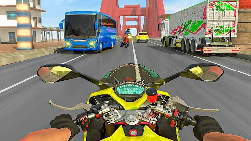 Endless Motorcycle Racing Tour