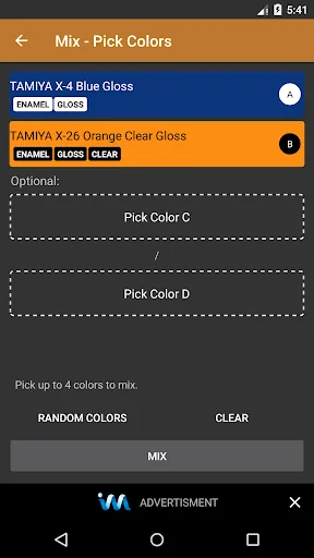 Color Mixer screenshot 2