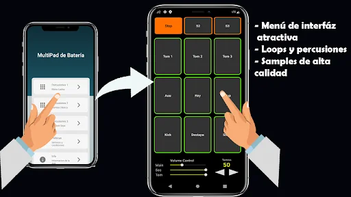 MultiPad: Percusión y Batería screenshot 2