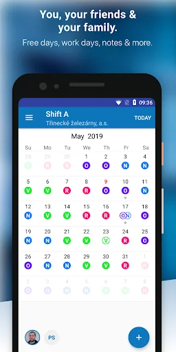 Shifter - Shift calendar screenshot 1