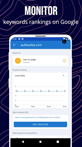TrueRanker - SEO Rank Tracker screenshot 2