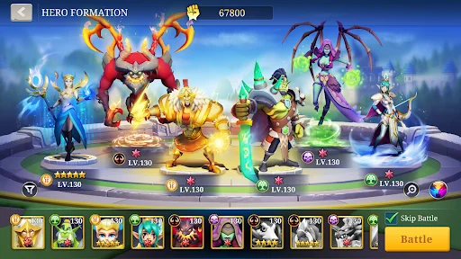 Idle War: Legendary Heroes screenshot 3