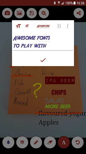 Cross it off from the list screenshot 3