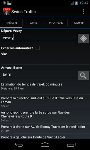 Swiss Traffic screenshot 3
