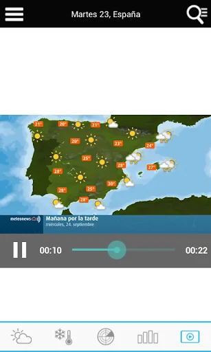 Weather for Spain screenshot 4