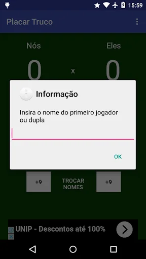 Placar Truco