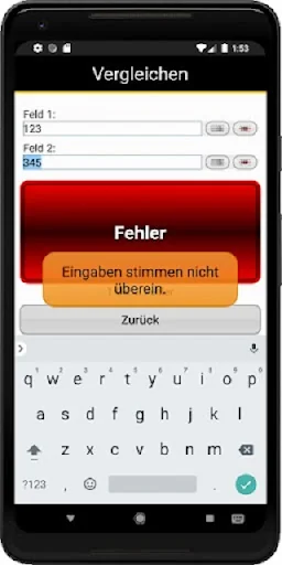 CodeVergleich - Inhalt checken