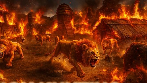 Animal Lion Sniper Hunter