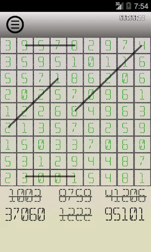 Numbers search